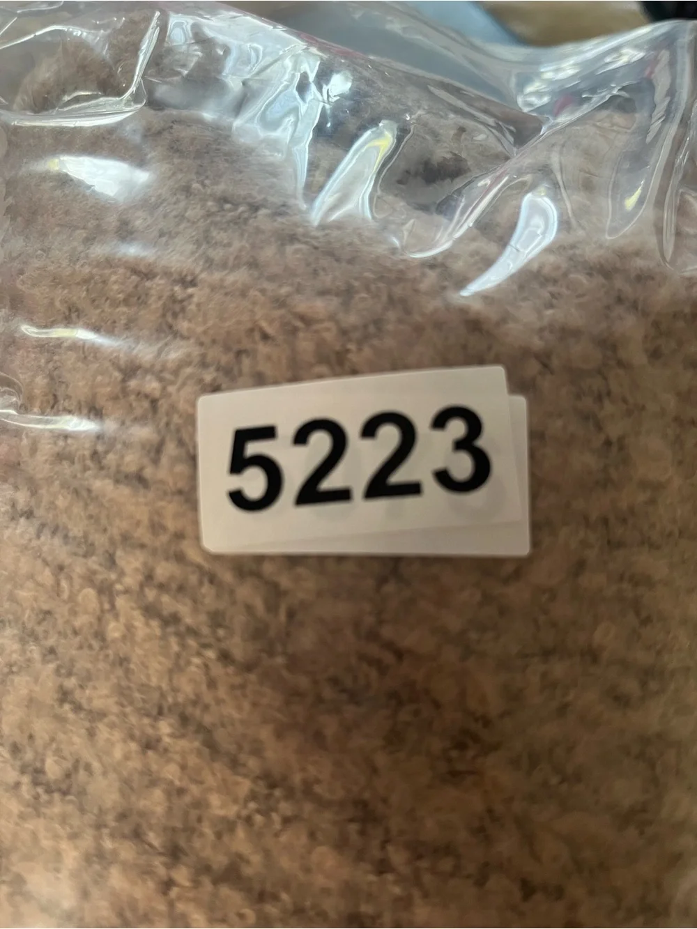NWT Torrid Taupe Tan Boucle Knit Blanket Scarf One Size Cozy Neutral Earthy